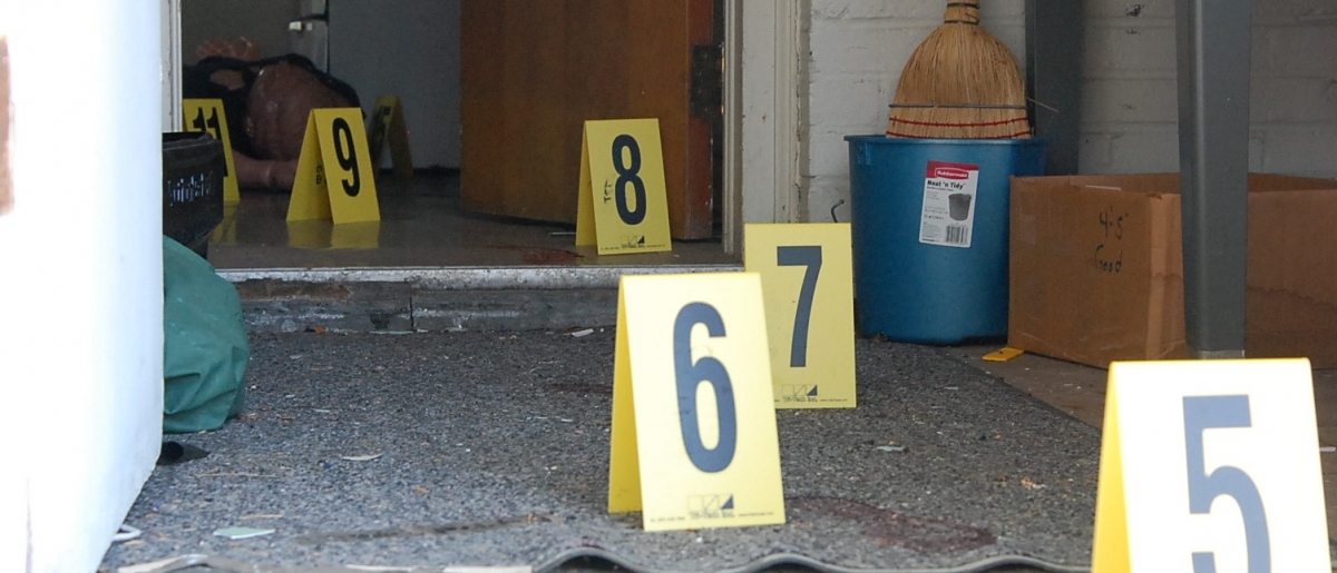 crime scene number markers